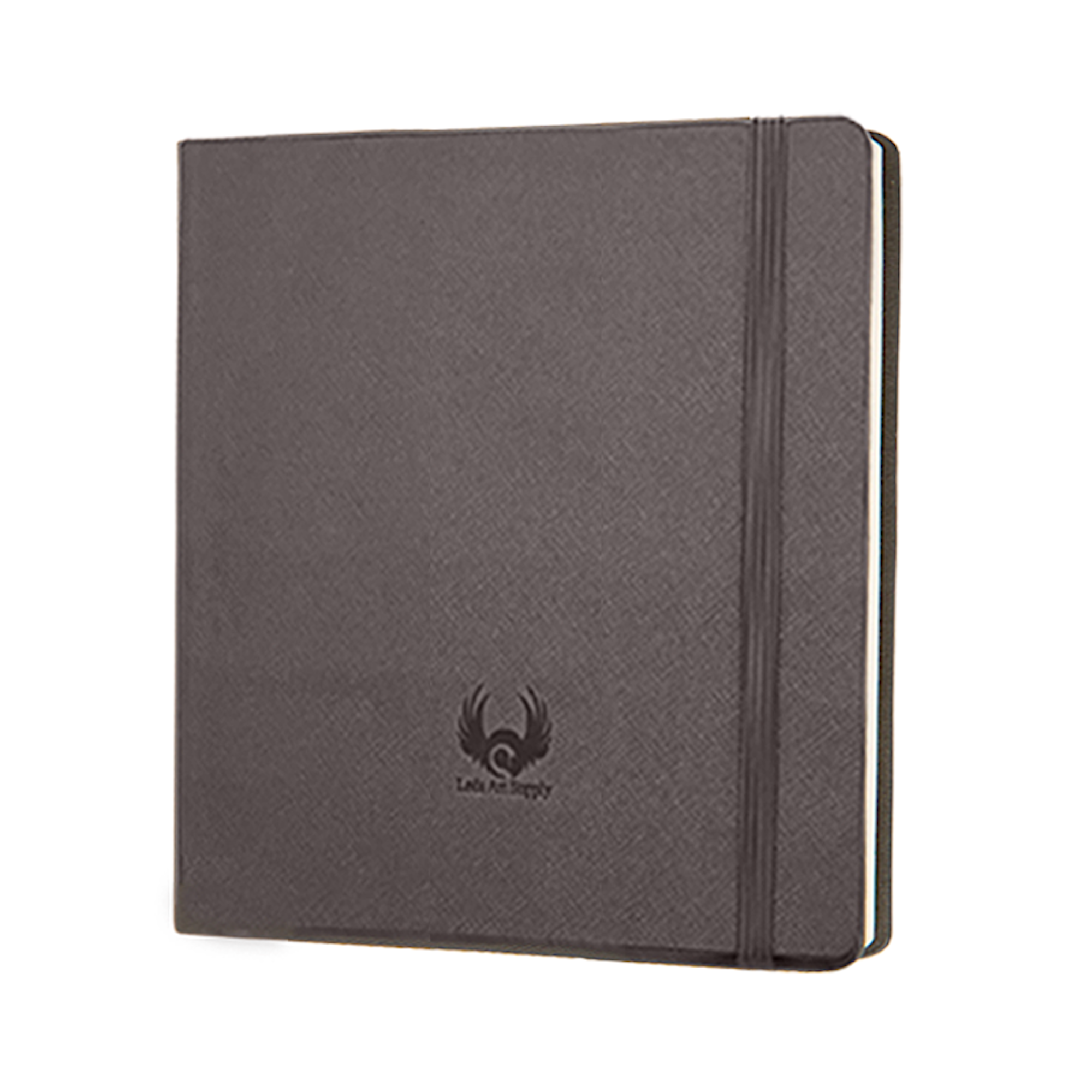 Square-Shaped Sketchbook, 8.3 x 8.3 inches, Lays Flat Flexible SketchBook for artists, Ideal for Ink, Water Color, Pen, Pencils, 160 Tear Resistant Pages