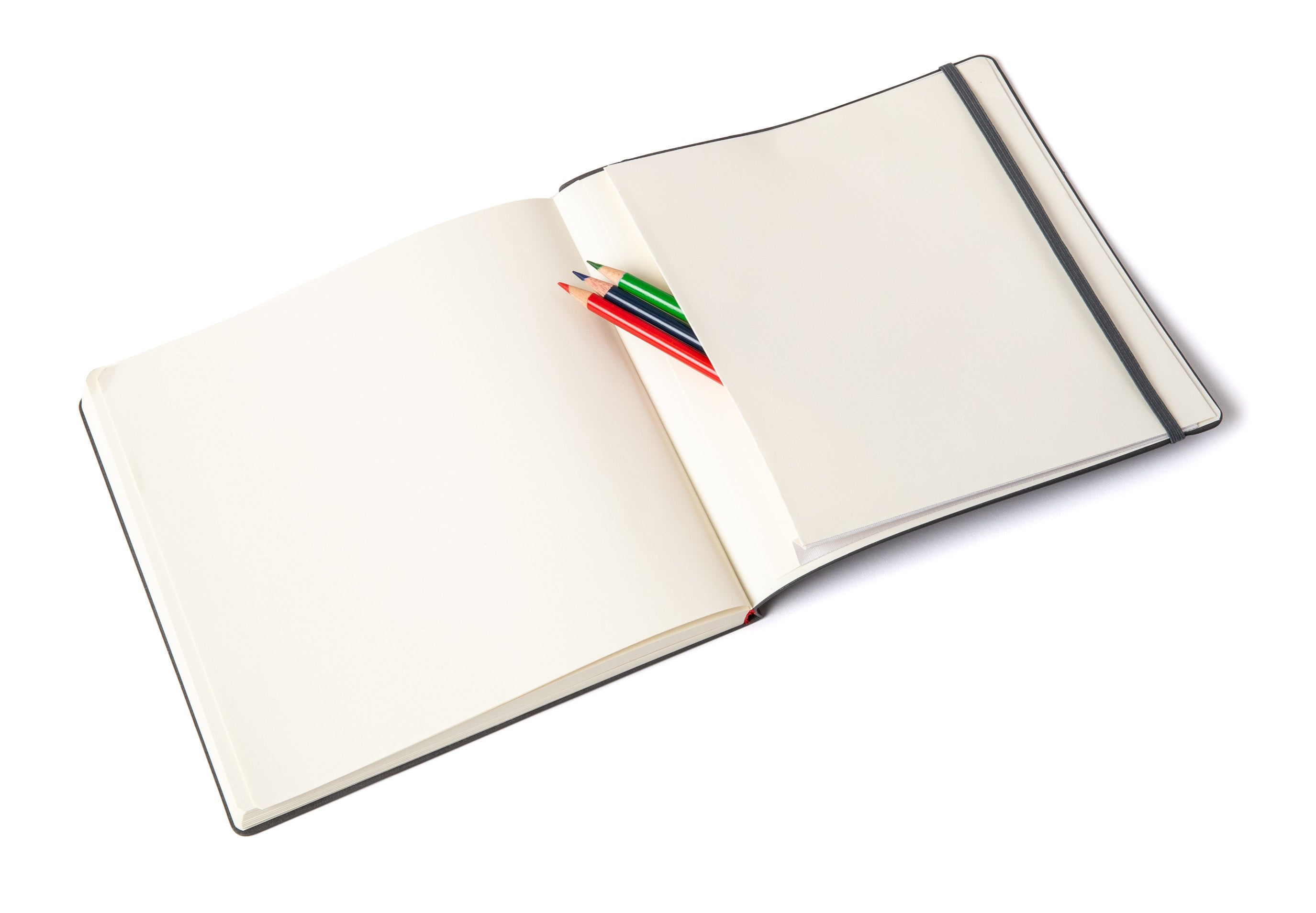 10 Inch Square Book Artist Sketchbook 10x10 β 160 Pages of Fine Art Paper, Lays Flat ...