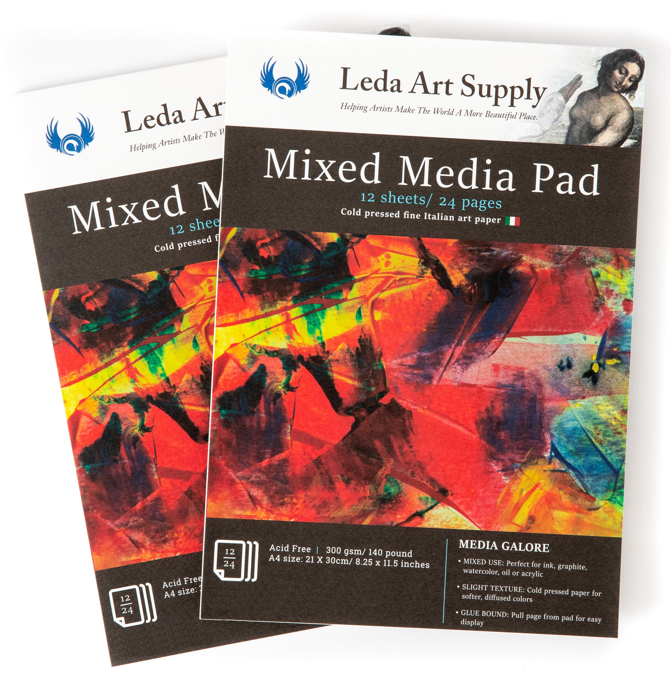 Berkeley Artist PAD A4 220gsm 12 Sheets - The Oil Paint Store